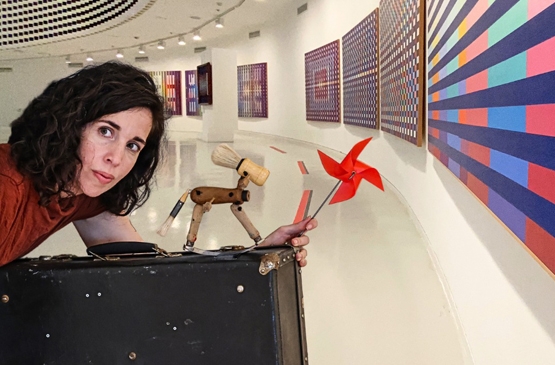 תמונת מופע: הרפתקה במוזיאון - הצגה בתערוכה